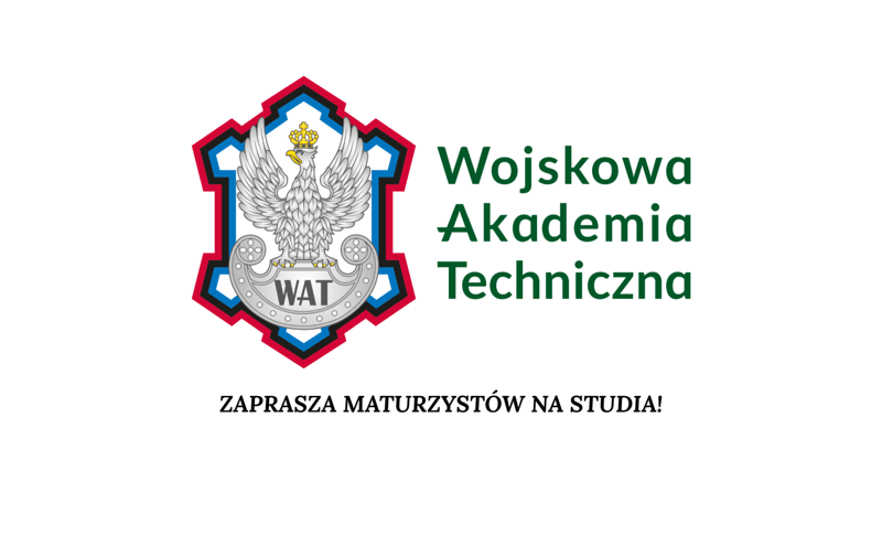 Wojskowa Akademia Techniczna logo z napisem