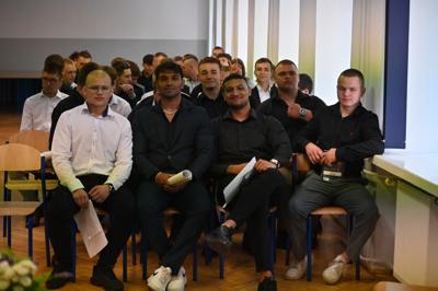 Uczniowie 3 klas szkoły branżowej I stopnia