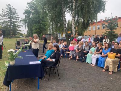 Kadra nauczycielska ZSCKP na Uroczystym rozpoczęciu roku szkolnego 2025/2026