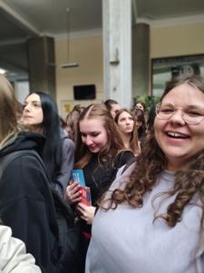 Garbolewski na Salonie Maturzystów w SGH 6