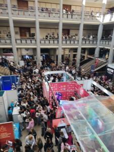 Garbolewski na Salonie Maturzystów w SGH 2
