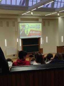 Garbolewski na Salonie Maturzystów w SGH 5