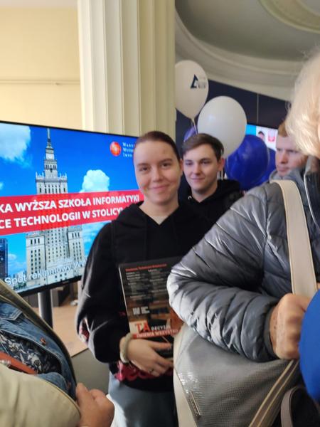 Garbolewski na Salonie Maturzystów w SGH 1