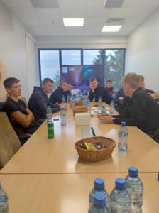Garbolewski z wizytą w firmie Mars Polska. 2