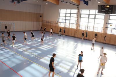 Uczniowie uczestniczący w programie Aktywni mieszkańcy Sochaczewa