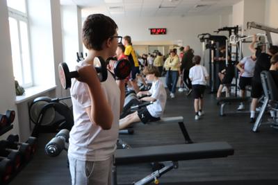 Uczniowie uczestniczący w programie Aktywni mieszkańcy Sochaczewa