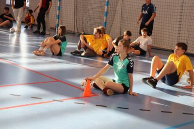 Uczniowie uczestniczący w programie Aktywni mieszkańcy Sochaczewa