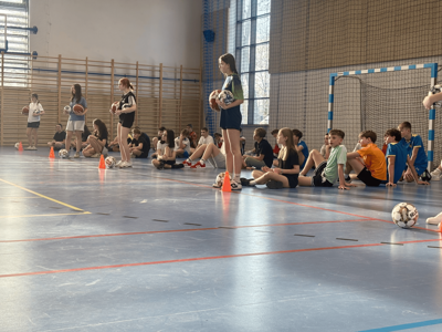 Uczniowie uczestniczący w programie Aktywni mieszkańcy Sochaczewa