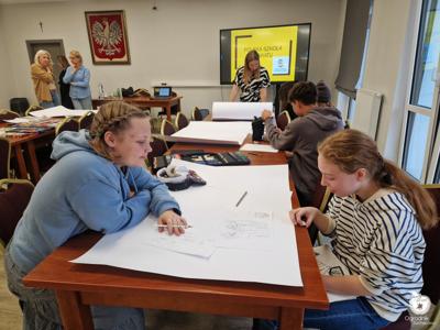 Warsztaty w ramach projektu "Plakat wspólnoty"