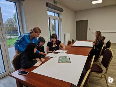 Warsztaty w ramach projektu "Plakat wspólnoty"
