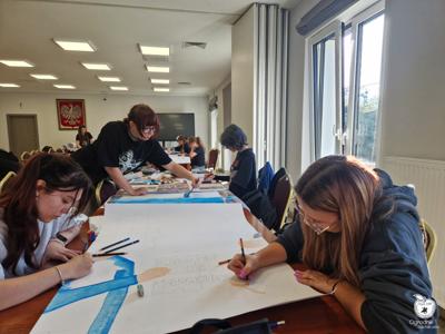 Warsztaty w ramach projektu "Plakat wspólnoty"