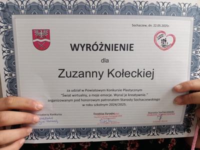 Rozstrzygnięcie Powiatowego Konkursu Plastycznego Świat wirtualny, a moje emocje. Wyraź je kreatywnie
