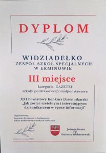 Sukces redakcji „Widziadełka”