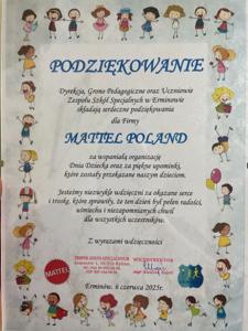 Dzień Dziecka  z firmą Mattel