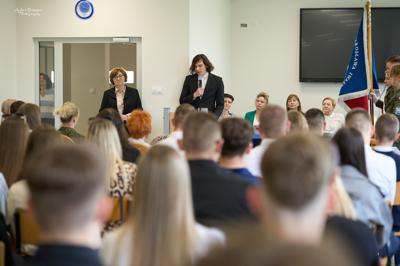 Uroczystoś zakończenia roku szkolnego klas maturalnych