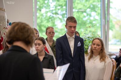 Uroczystoś zakończenia roku szkolnego klas maturalnych