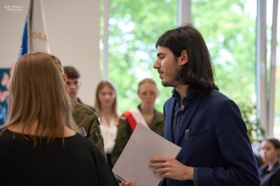 Uroczystoś zakończenia roku szkolnego klas maturalnych