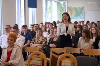 Uroczystoś zakończenia roku szkolnego klas maturalnych