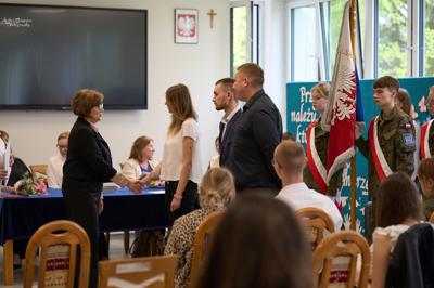 Uroczystoś zakończenia roku szkolnego klas maturalnych