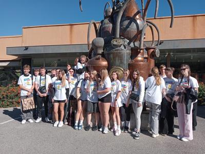 Zdjęcia naszych uczniów z pobytu we Francji