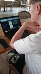 Zdjęcia naszych uczniów z pobytu we Francji