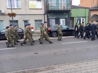 Uroczystości z udziałem uczniów szkoły