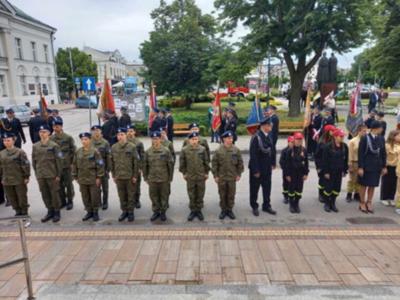 Uroczystości z udziałem uczniów szkoły