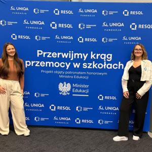 przedstawiciele szkoły na Uniwersytecie SWPS
