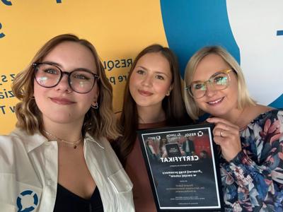 przedstawiciele szkoły na Uniwersytecie SWPS