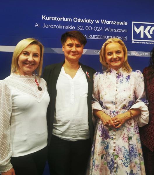 Uroczystość wręczenia medali