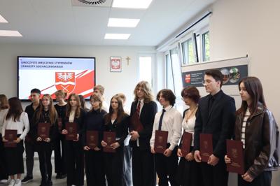 Wręczenie stypendiów