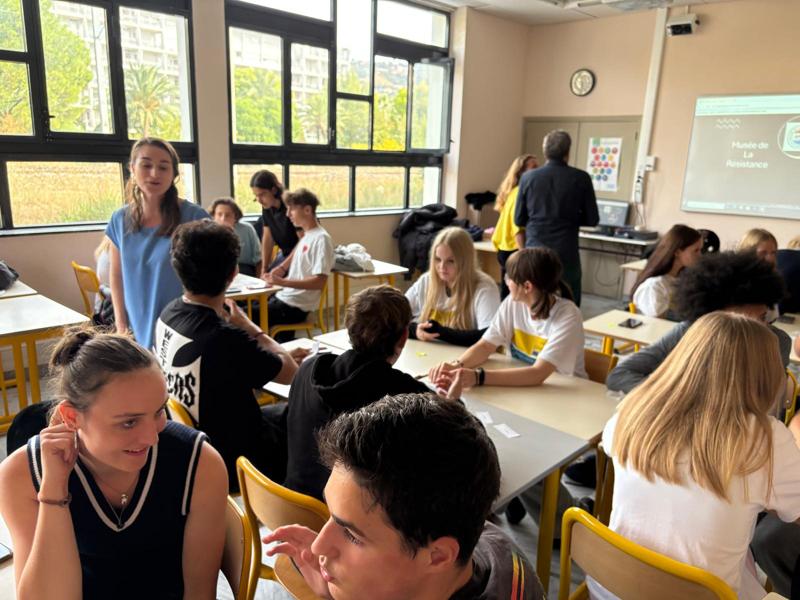 Nasi uczniowie we Francji