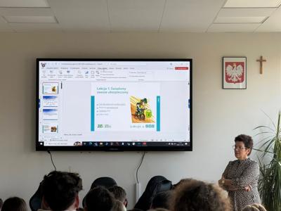 Spotkanie z przedstawicielką ZUS