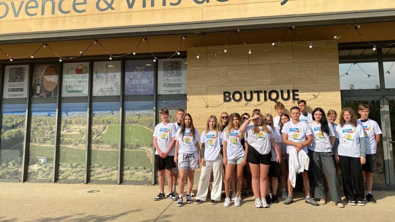 Nasi uczniowie we Francji