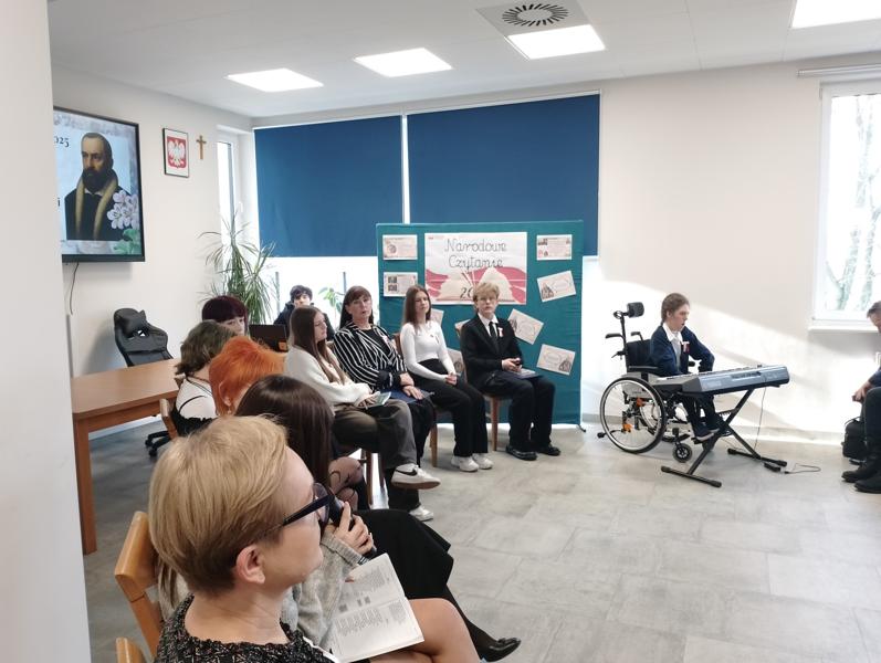 Narodowe czytanie w naszej szkole