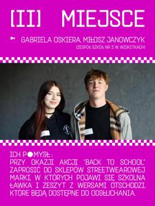 Nagrodzenie w konkursie "Wagary z Głową"