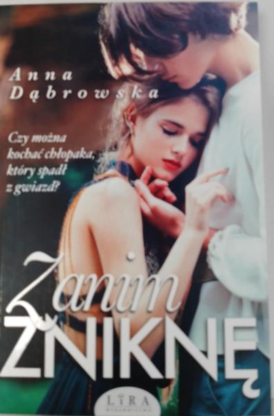 Okładka książki- Zanim zniknę