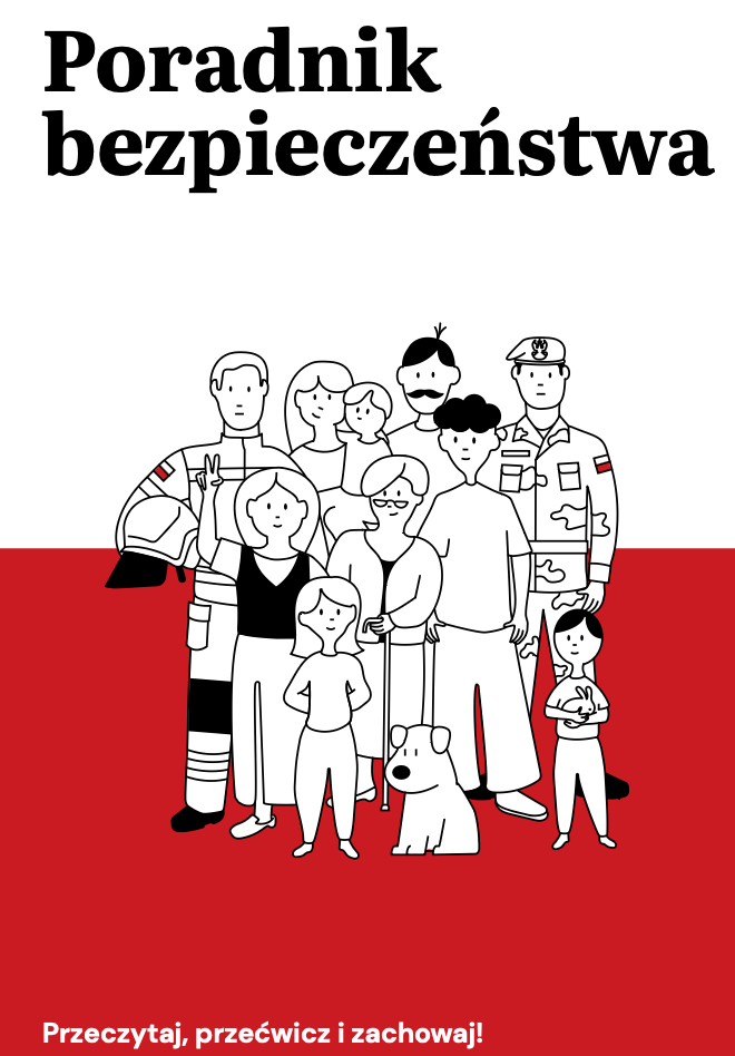 grafika poradnika bezpieczeństwa