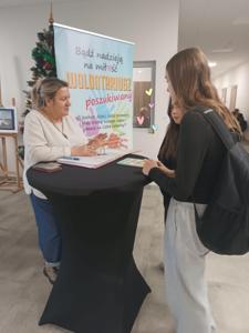 zdjęcie ze spotkania z przedstawicielką PCPR