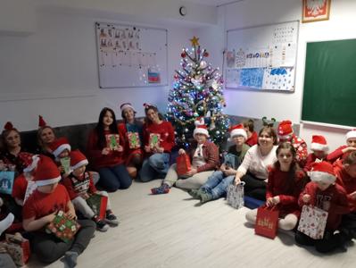 Zdjęcie ze spotkania mikołajowego