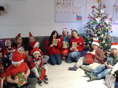 Zdjęcie ze spotkania mikołajowego