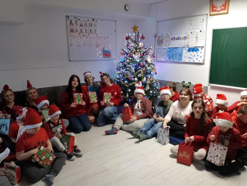 Zdjęcie ze spotkania mikołajowego