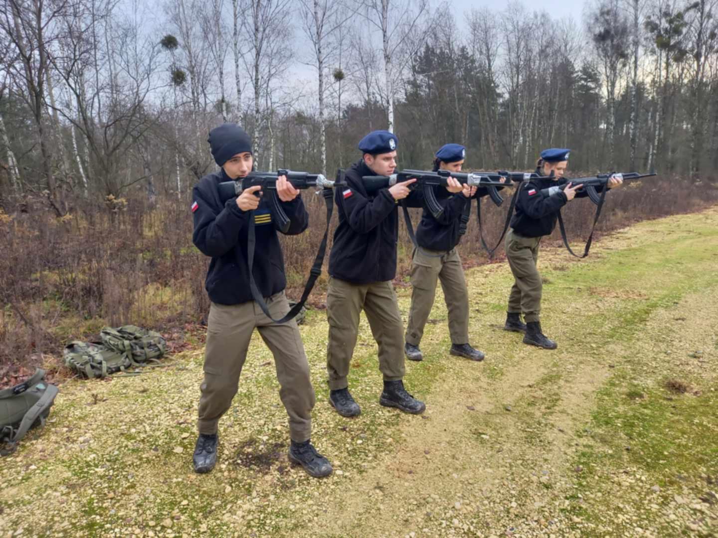 zdjęcie ze szkolenia klasy OPW