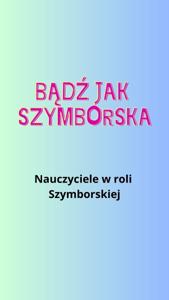 Projekt Mistrzyni Szymborska