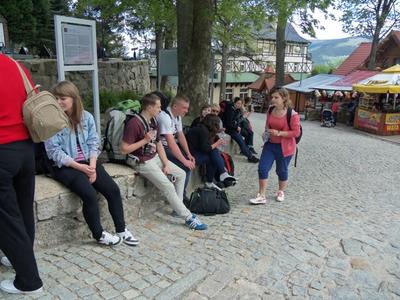 już odpoczywamy pod Świątynią Wang