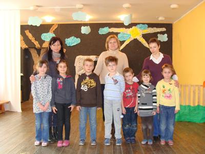 Uczniowie klasy Ia i Ib odznaczeni "Oznaką wzorowego ucznia"