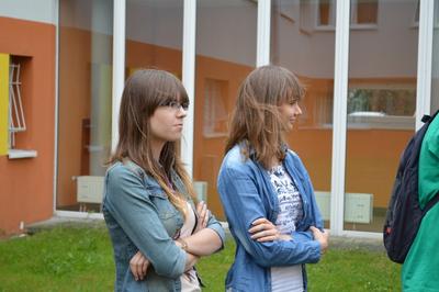 W oczekiwaniu na swoją kolej.