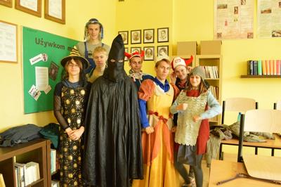 "Niebiescy" na wesoło.