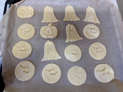 Ciastka z motywem Halloween