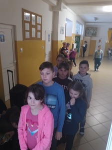 Uczniowie podczas Dnia Życzliwości